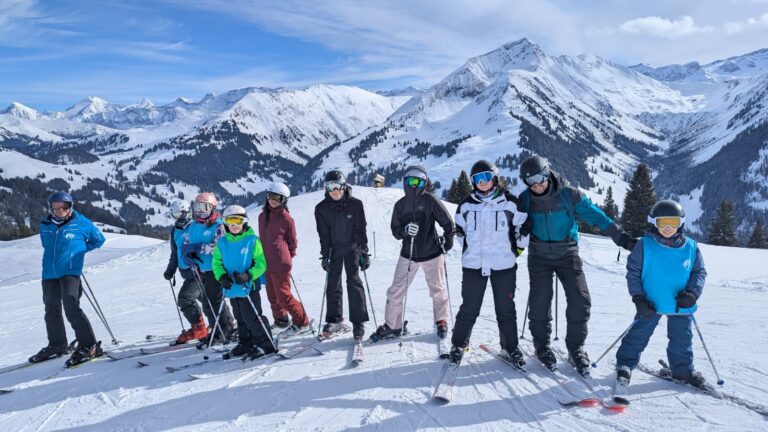 Magnifique sortie à Saanenmöser/Gstaad, 1er février