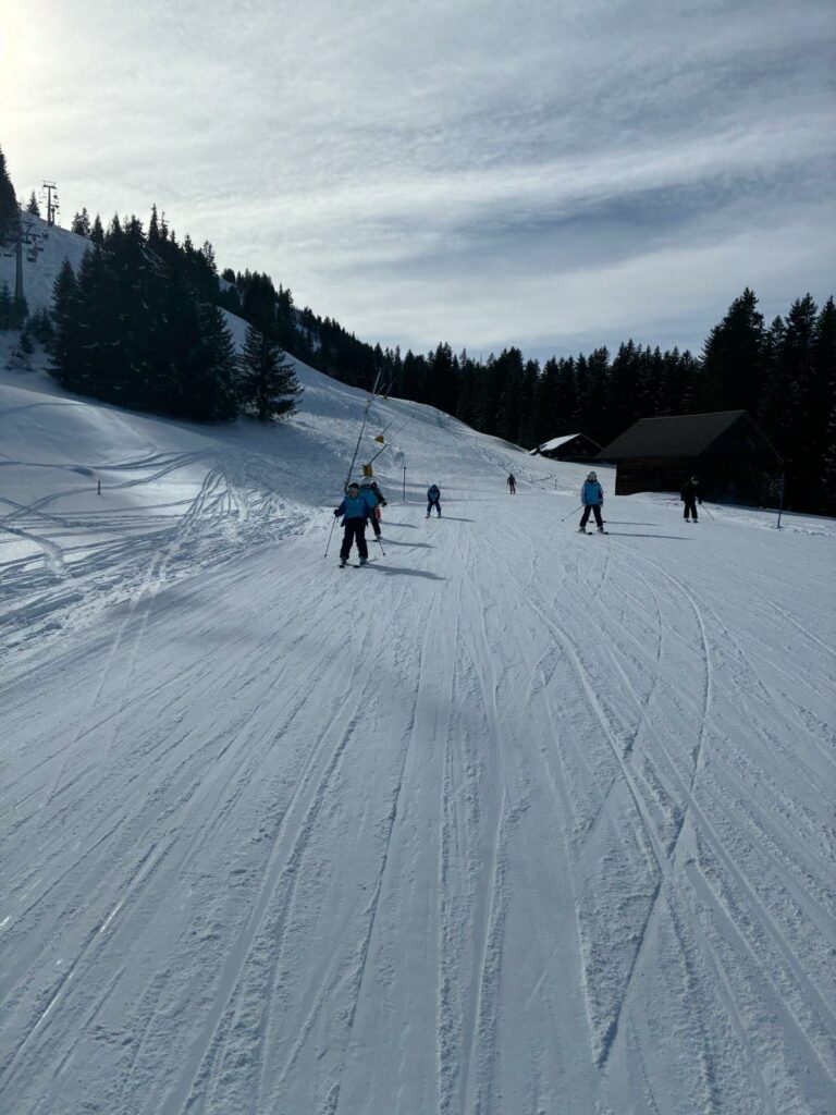 Magnifique sortie à Saanenmöser/Gstaad, 1er février